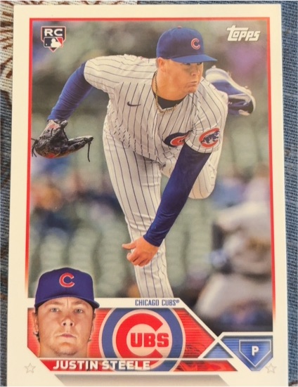 2023 Topps Holiday #H191 Justin Steele — front