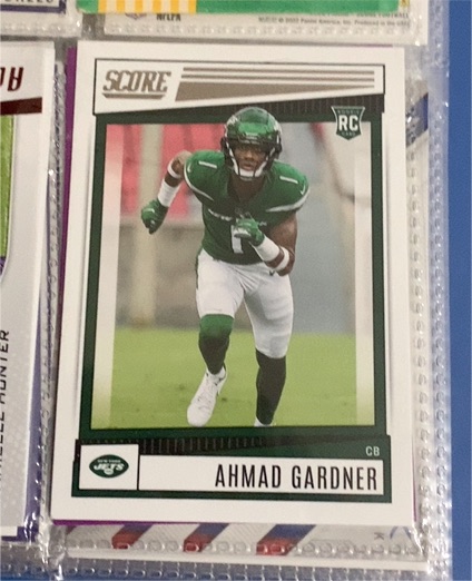 2022 Score #325 Ahmad Gardner — front