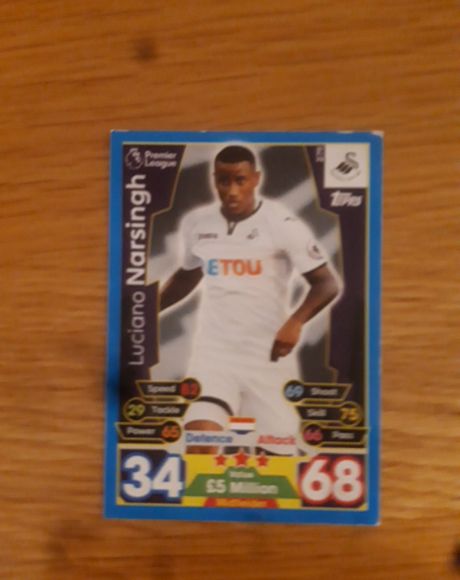 2016-17 Topps Match Attax Premier League #230 Luciano Narsingh — front