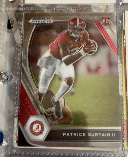 2021 Panini Prizm Draft Picks #143 Patrick Surtain II — front