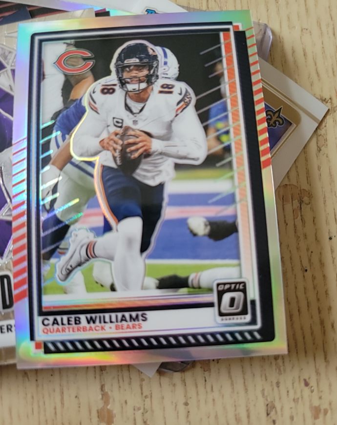 2025 Panini Donruss Optic #8 Caleb Williams — front