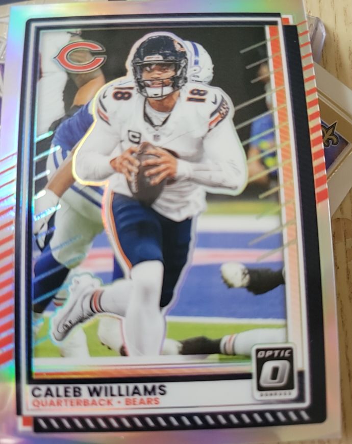 2025 Panini Donruss Optic #8 Caleb Williams — front