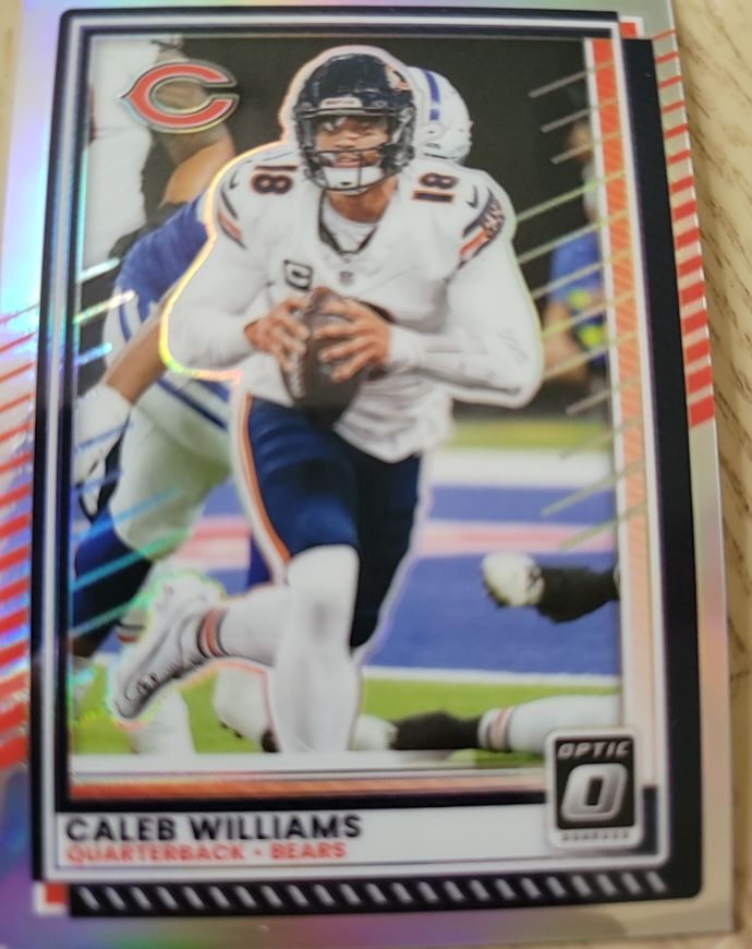 2025 Panini Donruss Optic #8 Caleb Williams — front