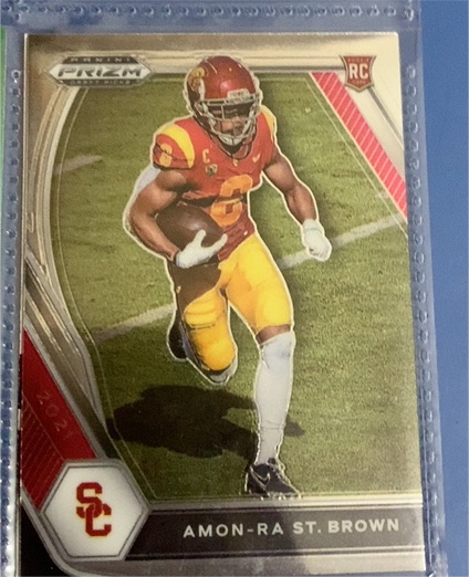 2021 Panini Prizm Draft Picks #133 Amon-Ra St. Brown — front