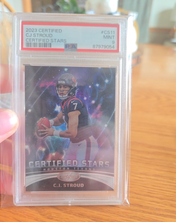2023 Panini Certified #CS11 C.J. Stroud Certified Stars — front