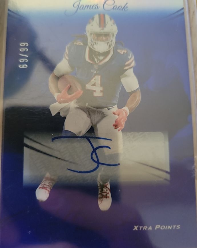 2024 Panini Prestige #31 James Cook Xtra Points — front