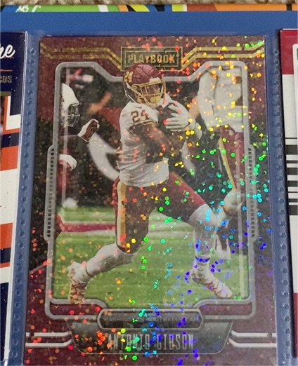2021 Panini Playbook #95 Antonio Gibson — front