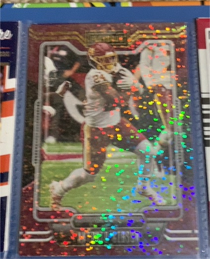 2021 Panini Playbook #96 Terry McLaurin Sparkle — front