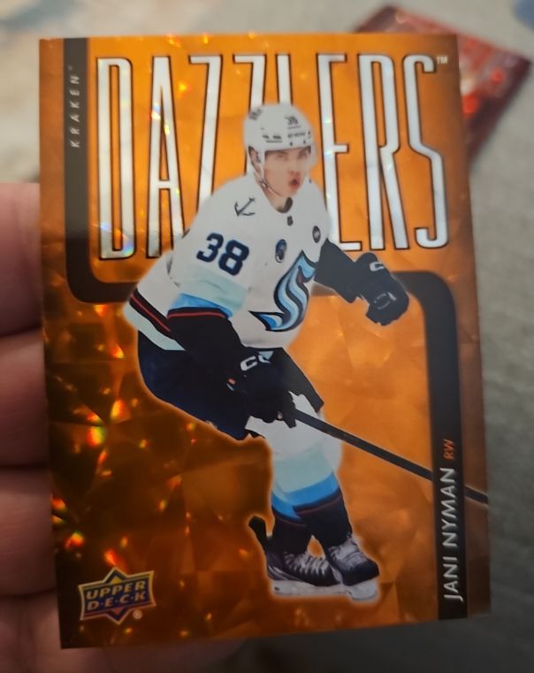 2025-26 Upper Deck Series 2 #DZ-70 Jani Nyman — front