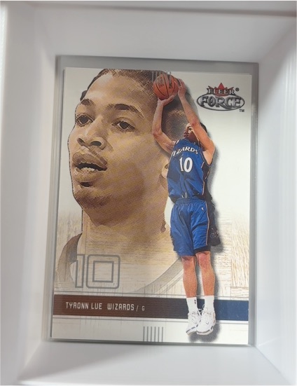 2001-02 Fleer Force #180 Tyronn Lue Washington Wizards — front