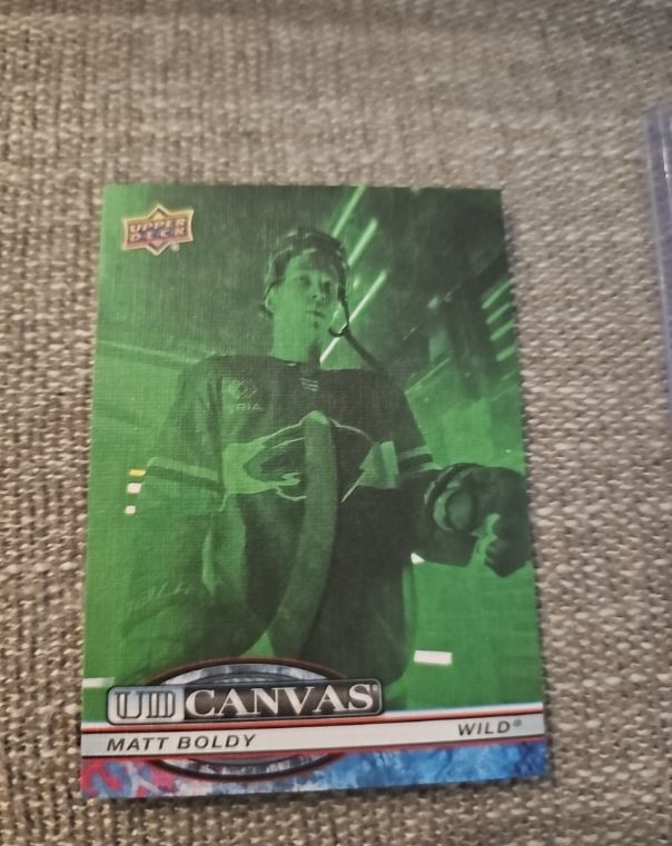 2025-26 Upper Deck Series 2 UD Canvas #C-159 Matt Boldy — front