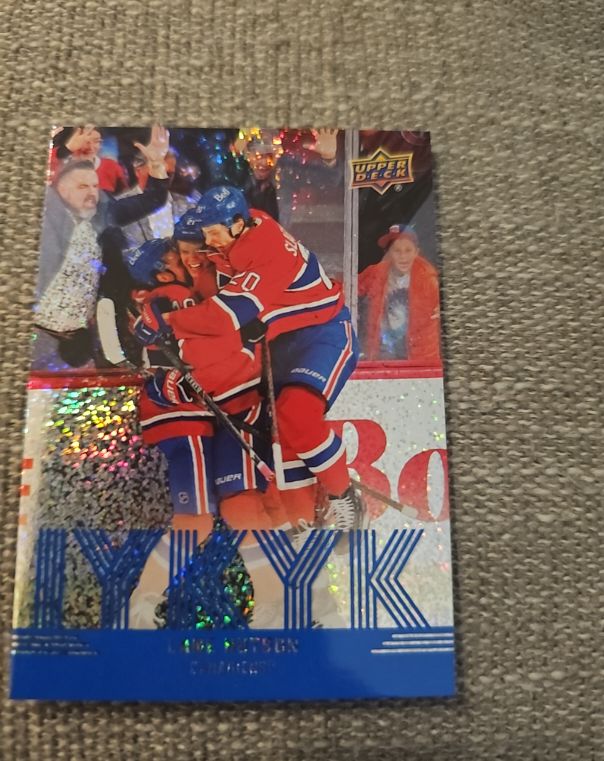 2025-26 Upper Deck IYKYK #IYKYK-6 Lane Hutson — front