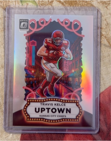 2025 Panini Donruss Optic #22 Travis Kelce Uptown — front