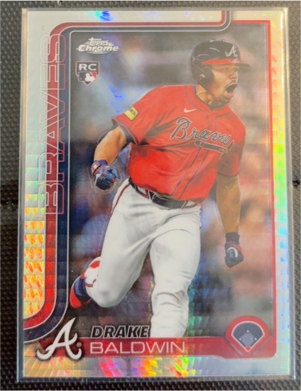 2025 Topps Chrome Update #USC96 Drake Baldwin — front