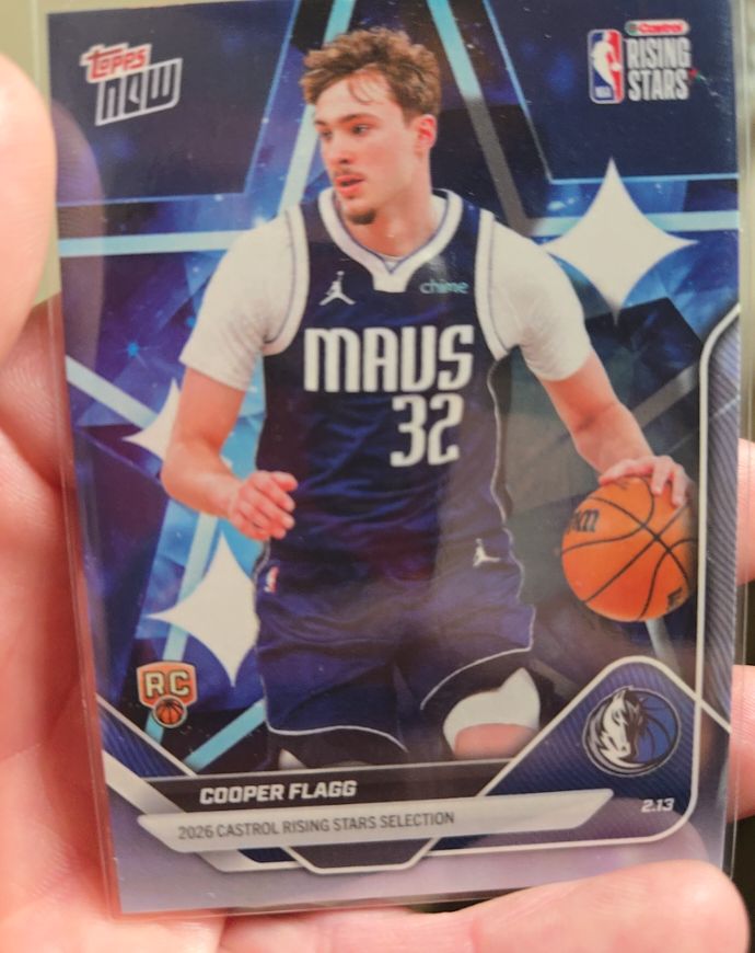 2026 Topps Now Basketball #2.13 Cooper Flagg — front