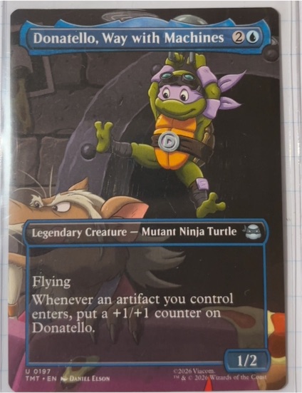 2026 Teenage Mutant Ninja Turtles #0197 Donatello, Way with Machines — front