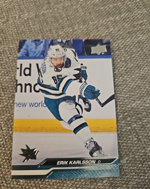 2023-24 Upper Deck Series 2 #395 Erik Karlsson — front
