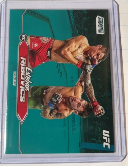 2025 Topps Stadium Club UFC #186 Esteban Ribovics — front