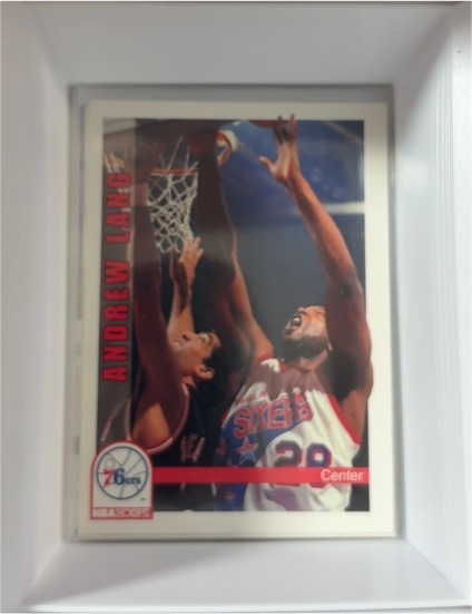 1992-93 NBA Hoops #251 Andrew Lang — front