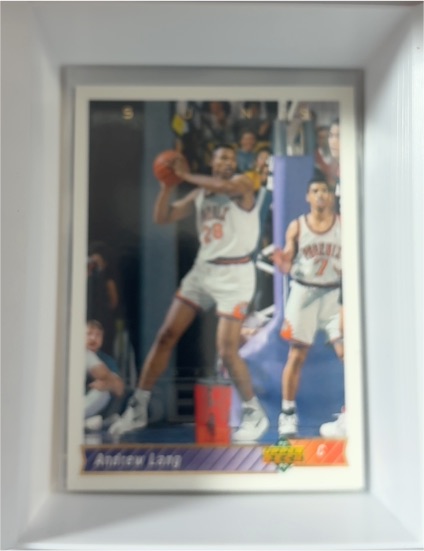 1992-93 Upper Deck #71 Andrew Lang — front
