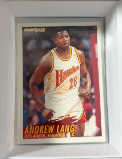 1994-95 Fleer #7 Andrew Lang — front