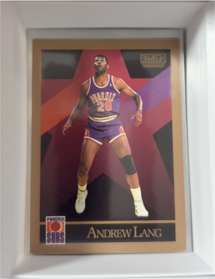 1990-91 SkyBox #225 Andrew Lang — front