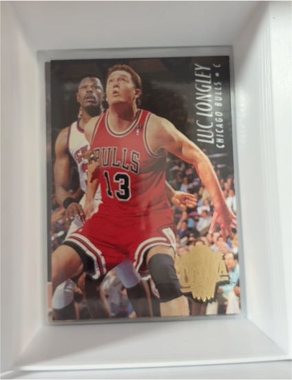 1994-95 Fleer Ultra #28 Luc Longley — front