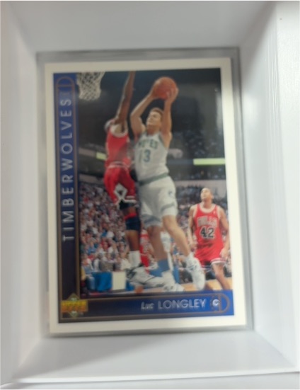 1993-94 Upper Deck #37 Luc Longley — front