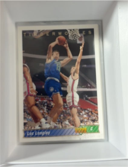 1992-93 Upper Deck #105 Luc Longley — front