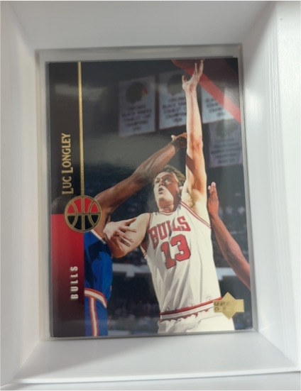 1994-95 Upper Deck #72 Luc Longley — front