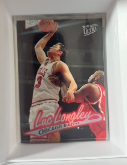 1996-97 Fleer Ultra #163 Luc Longley — front
