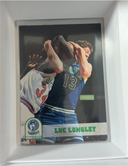 1993-94 NBA Hoops #130 Luc Longley — front