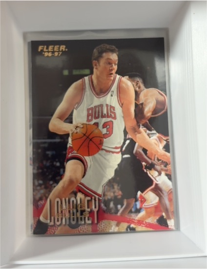 1996-97 Fleer #166 Luc Longley — front