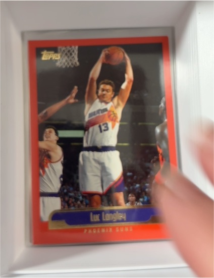 1999-00 Topps #19 Luc Longley — front