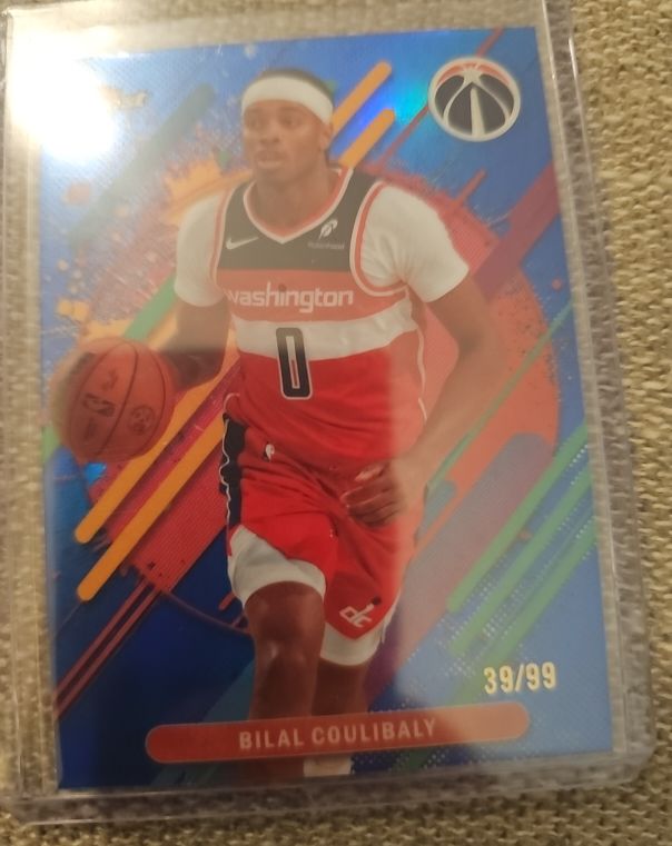 2025-26 Topps Finest #58 Bilal Coulibaly — front
