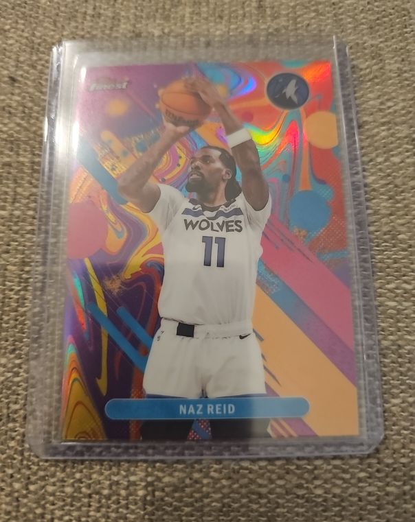 2026 Topps Finest #64 Naz Reid — front