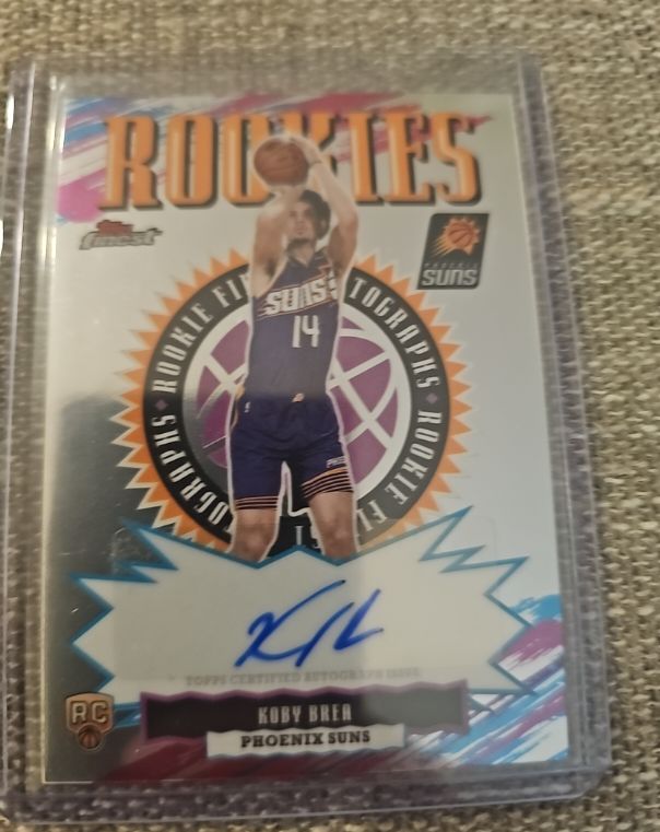 2025-26 Topps Finest #RFA-KB Koby Brea — front