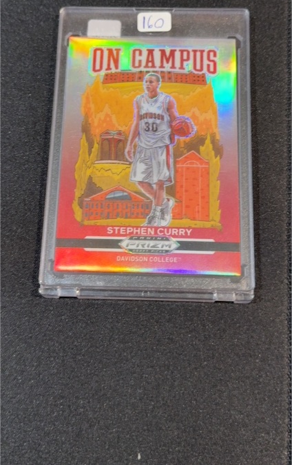 2021 Panini Prizm Draft Picks On Campus #14 Stephen Curry — front