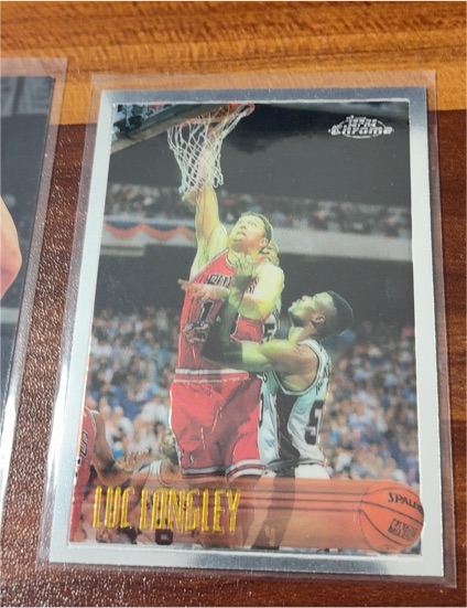 1997-98 Topps Chrome #168 Luc Longley — front