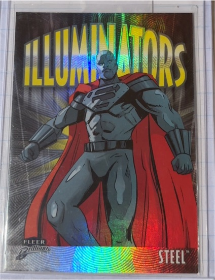 2025 Fleer Brilliants Illuminators #I-6 Steel — front