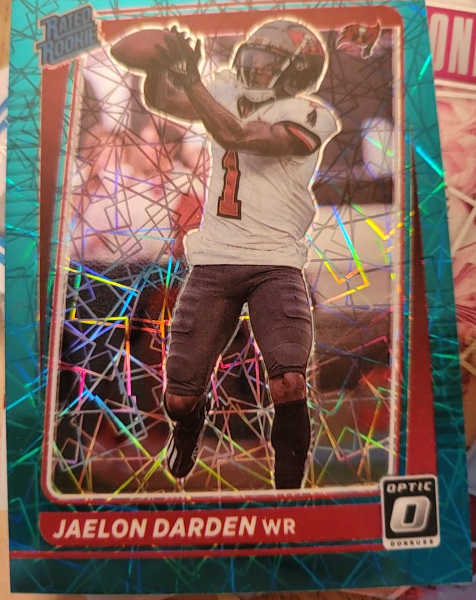 2021 Panini Donruss Optic #234 Jaelon Darden — front