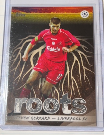 2025-26 Topps UEFA Club Competitions #RT-14 Steven Gerrard Roots — front