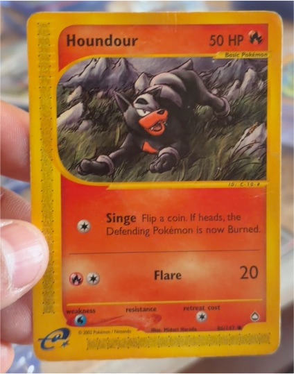 2002 Aquapolis #86 Houndour — front