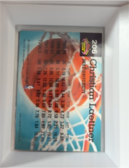 1992 Classic Draft Picks #206 Christian Laettner — front