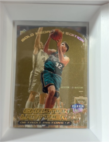 1999 Fleer Ultra Gold Medallion Edition #38G Christian Laettner — front
