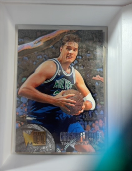 1995-96 Fleer Metal #66 Christian Laettner — front