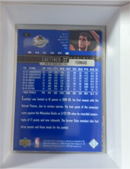 1997-98 Upper Deck #32 Christian Laettner — front