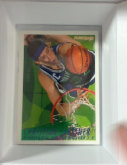 1994-95 Fleer #133 Christian Laettner Minnesota Timberwolves — front
