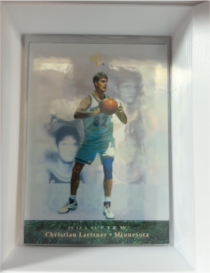 1995-96 SP Premium Collection Holoview #21 Christian Laettner — front