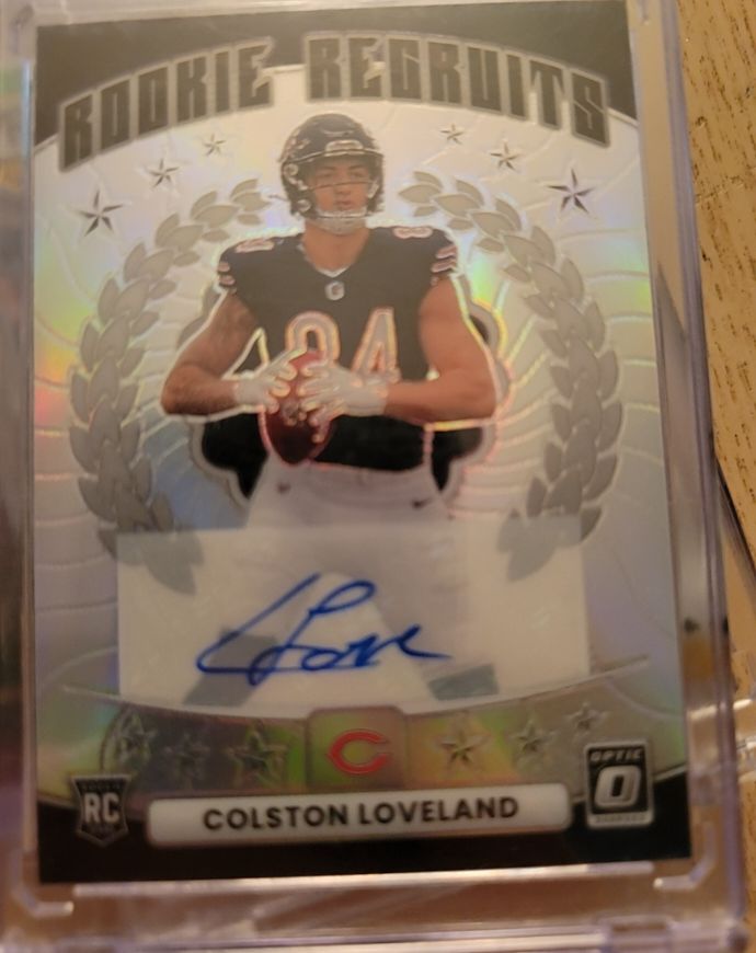 2025 Panini Donruss Optic Rookie Recruits #10 Colston Loveland — front